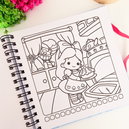 Livro de Colorir Alice - Image 2
