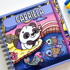 Livro de Colorir Panda
