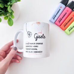 Alternative view of Caneca Branca Dia dos Professores "Você nunca saberá"